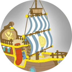 Быстрый — весёлый пиратский корабль