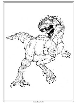 Раскраска Гигантозавр