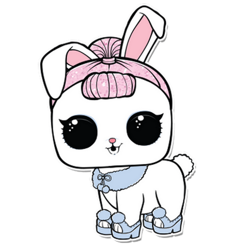 Раскраска Pet Crystal Bunny (Домашний Хрустальный Кролик)